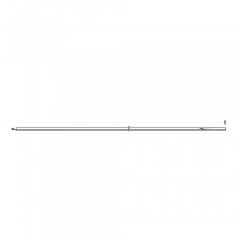Kirschner Wire Drill Trocar Pointed - Flat End Stainless Steel, 12 cm - 4 3/4" Diameter 2.0 mm Ø